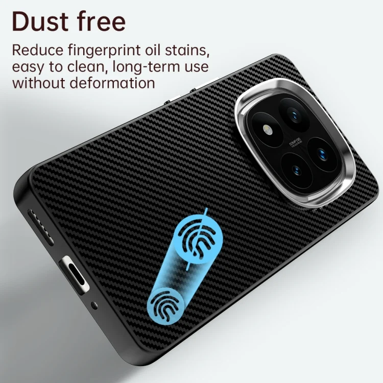 EDA007351213A_3.webp Carbon Fiber Series IMD Phone Case, For Redmi Note 14 Pro+ 5G, For Redmi 14R, For Redmi Note 14 Pro 5G, For Redmi 14C, For Redmi A3, For Redmi 13C 4G, For Redmi Note 13 Pro+ - Image 4