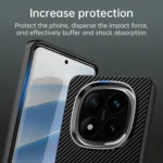 Carbon Fiber Series IMD Phone Case, For Redmi Note 14 Pro+ 5G, For Redmi 14R, For Redmi Note 14 Pro 5G, For Redmi 14C, For Redmi A3, For Redmi 13C 4G, For Redmi Note 13 Pro+ - Image 7