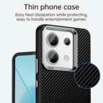 Carbon Fiber Series IMD Phone Case, For Redmi Note 13 Pro 5G, For Redmi K70 Pro, For Redmi K70 - Image 5