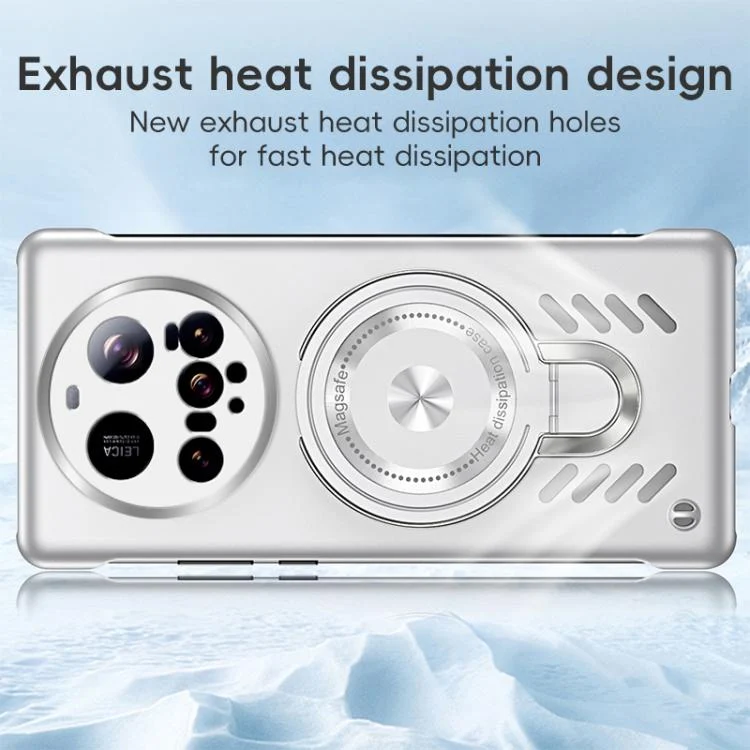 EDA007352706A_2.webp Ice Sense Series Graphene Cooling MagSafe Holder Phone Case, For Xiaomi 15 Ultra, For Xiaomi 15 Pro, For Xiaomi 15, For Xiaomi 14 Ultra, For Xiaomi 14 Pro, For Xiaomi 14 - Image 3