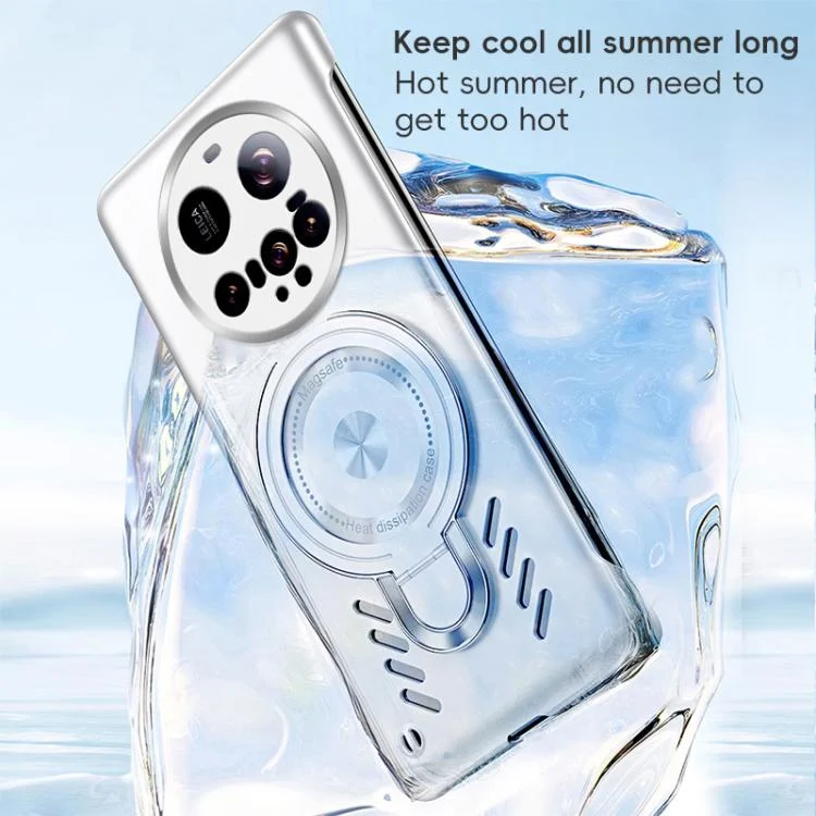 EDA007352706A_3.webp Ice Sense Series Graphene Cooling MagSafe Holder Phone Case, For Xiaomi 15 Ultra, For Xiaomi 15 Pro, For Xiaomi 15, For Xiaomi 14 Ultra, For Xiaomi 14 Pro, For Xiaomi 14 - Image 4