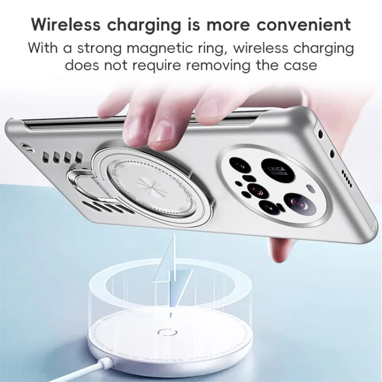 EDA007352706A_4.webp Ice Sense Series Graphene Cooling MagSafe Holder Phone Case, For Xiaomi 15 Ultra, For Xiaomi 15 Pro, For Xiaomi 15, For Xiaomi 14 Ultra, For Xiaomi 14 Pro, For Xiaomi 14 - Image 5