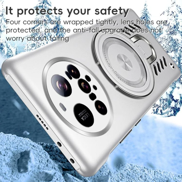 EDA007352706A_7.webp Ice Sense Series Graphene Cooling MagSafe Holder Phone Case, For Xiaomi 15 Ultra, For Xiaomi 15 Pro, For Xiaomi 15, For Xiaomi 14 Ultra, For Xiaomi 14 Pro, For Xiaomi 14 - Image 8