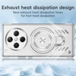 Ice Sense Series Graphene Cooling MagSafe Holder Phone Case, For OPPO Find X8, For OPPO Find X8 Pro - Image 3