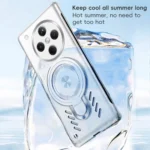 Ice Sense Series Graphene Cooling MagSafe Holder Phone Case, For OPPO Find X8, For OPPO Find X8 Pro - Image 4