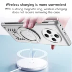 Ice Sense Series Graphene Cooling MagSafe Holder Phone Case, For OPPO Find X8, For OPPO Find X8 Pro - Image 5