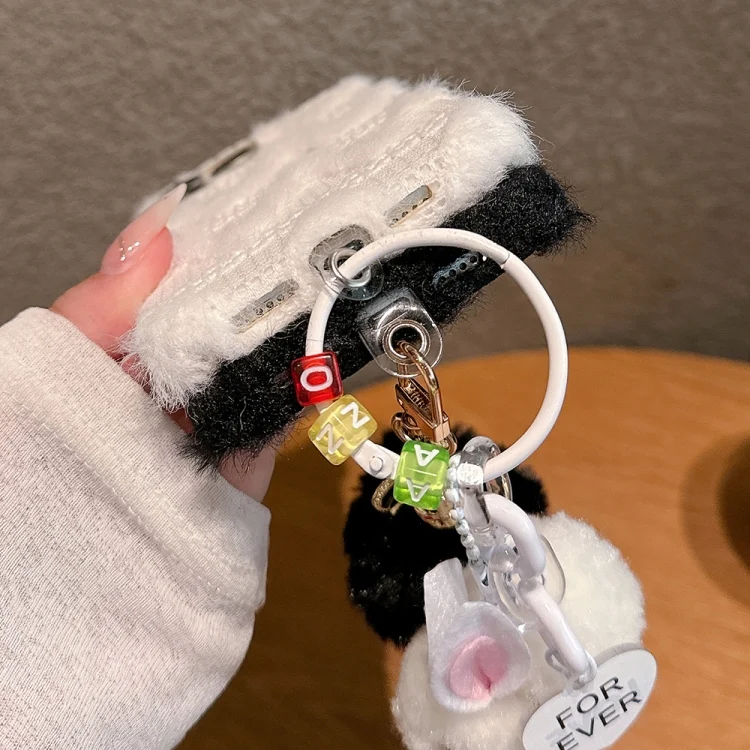 EDA0073530_B4.webp W-texture Plush PU Hybrid PC Phone Case with Doll Keychain, For iPhone 14 Pro, For iPhone 14 Pro Max, For iPhone 13 Pro Max, For iPhone 13 Pro, For iPhone 13 - Image 5