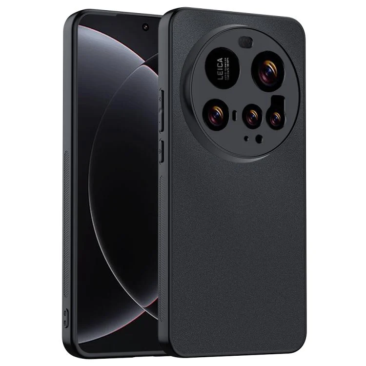 Ultra-thin Plain Skin Leather Phone Case, For Xiaomi 15 Ultra, For Xiaomi 15