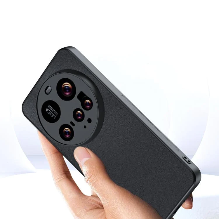 EDA007354002A_1.webp Ultra-thin Plain Skin Leather Phone Case, For Xiaomi 15 Ultra, For Xiaomi 15 - Image 2