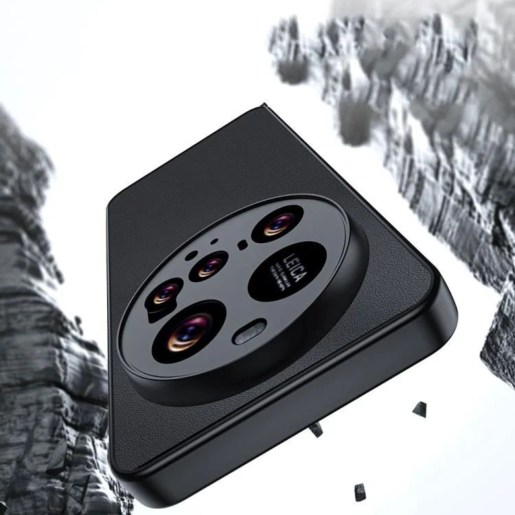 EDA007354002A_4.webp Ultra-thin Plain Skin Leather Phone Case, For Xiaomi 15 Ultra, For Xiaomi 15 - Image 5