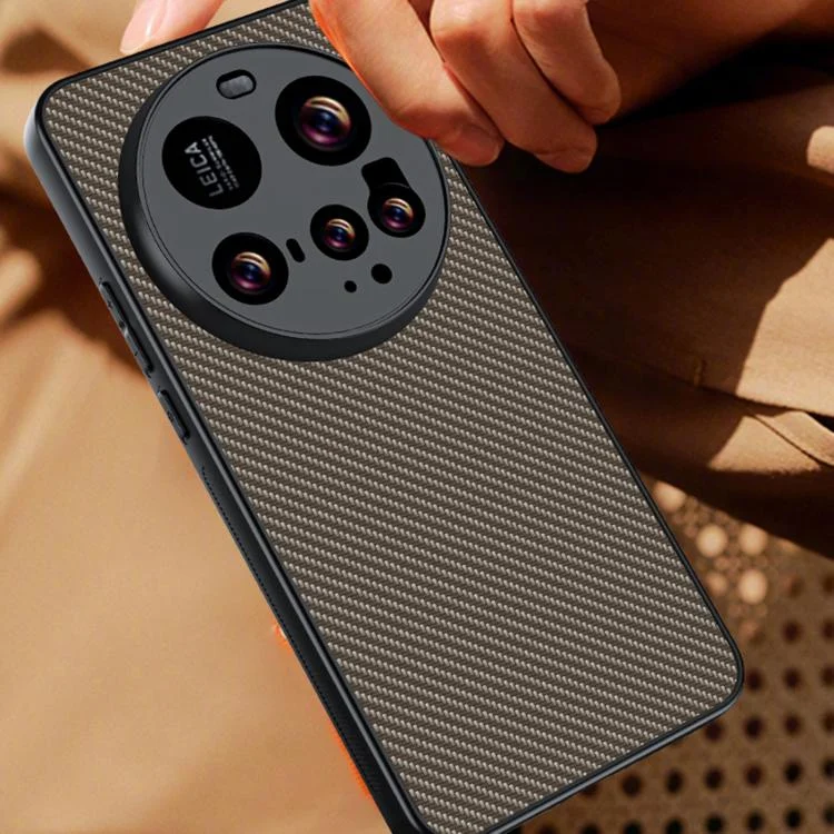 EDA007354302A_2.webp Ultra-thin Carbon Fiber Texture Printing Phone Case, For Xiaomi 15 Ultra, For Xiaomi 15 - Image 3