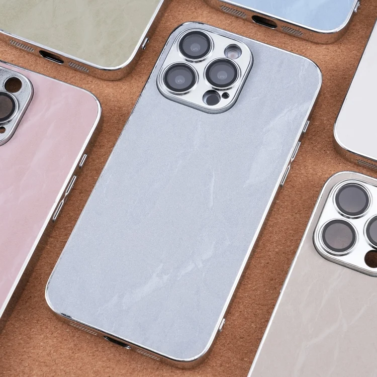 EDA0073563_B3.webp Electroplating Snowflake PC Hybrid TPU Phone Case, For iPhone 12 Pro, For iPhone 11 Pro Max, For iPhone 11 - Image 4