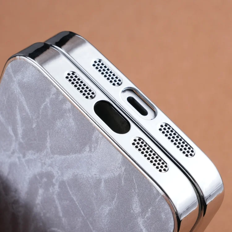 EDA0073563_B6.webp Electroplating Snowflake PC Hybrid TPU Phone Case, For iPhone 12 Pro, For iPhone 11 Pro Max, For iPhone 11 - Image 7