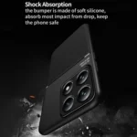 Classic Tilt Strip Grain Magnetic PC Hybrid TPU Phone Case, For Xiaomi 14T Pro, For Xiaomi 14T - Image 5