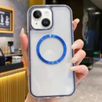 3 in 1 Airbag CD Texture MagSafe Phone Case, For iPhone 13, For iPhone 12