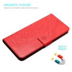 Flower Embossed Leather Phone Case, For Xiaomi 14T Pro, For Xiaomi 14T - Image 7