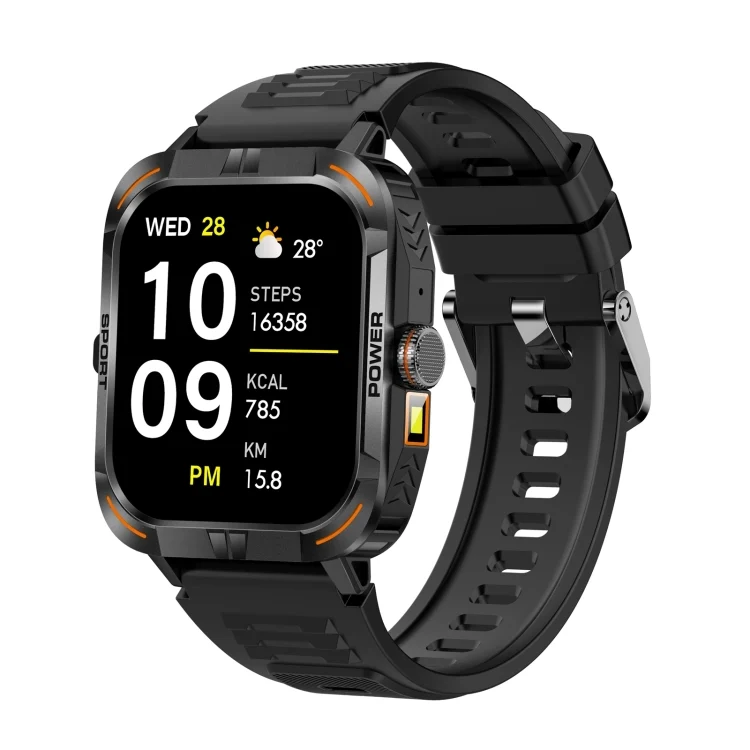 ZW69 1.97 inch AMOLED Outdoor Sports BT Call Smart Watch, Blood Oxygen / Heart Rate / Remote Photography / Sleep monitoring