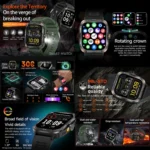 ZW69 1.97 inch AMOLED Outdoor Sports BT Call Smart Watch, Blood Oxygen / Heart Rate / Remote Photography / Sleep monitoring - Image 2