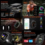 ZW69 1.97 inch AMOLED Outdoor Sports BT Call Smart Watch, Blood Oxygen / Heart Rate / Remote Photography / Sleep monitoring - Image 3