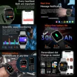 ZW69 1.97 inch AMOLED Outdoor Sports BT Call Smart Watch, Blood Oxygen / Heart Rate / Remote Photography / Sleep monitoring - Image 4