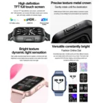 ZW36 1.83 inch BT Call Smart Watch, Blood oxygen / Blood Pressure / Heart Rate - Image 3