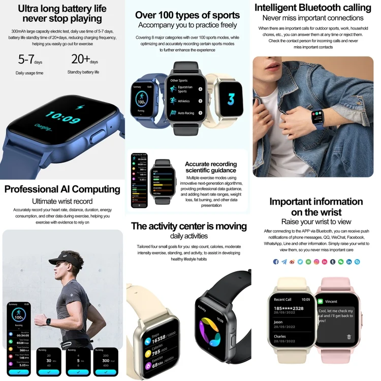 EDA0073673_B3.webp ZW36 1.83 inch BT Call Smart Watch, Blood oxygen / Blood Pressure / Heart Rate - Image 4
