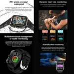 ZW59 1.95 inch BT Call Sports Smart Watch, Blood Oxygen / Heart Rate / Remote Photography - Image 6