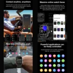 ZW59 1.95 inch BT Call Sports Smart Watch, Blood Oxygen / Heart Rate / Remote Photography - Image 7