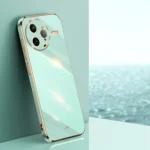 XINLI Straight Edge 6D Electroplate TPU Phone Case, For Redmi K80 Pro, For Redmi K80