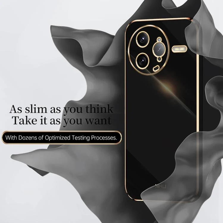 EDA007368705A_2.webp XINLI Straight Edge 6D Electroplate TPU Phone Case, For Redmi K80 Pro, For Redmi K80 - Image 3