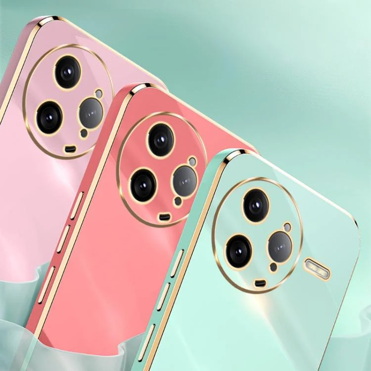 EDA007368705A_4.webp XINLI Straight Edge 6D Electroplate TPU Phone Case, For Redmi K80 Pro, For Redmi K80 - Image 5