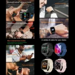 ZW65 2.01 inch Fitness Smart Watch, Blood Oxygen / Blood Pressure / Heart Rate - Image 4