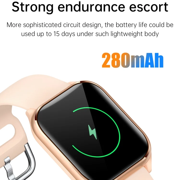 EDA0073696_B4.webp KT73S 1.85 inch Square Screen BT Call Smart Watch, Heart Rate / Blood Pressure / Blood Oxygen / Female Health / Sleep Monitoring - Image 5
