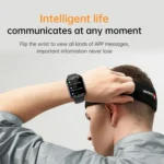 KT73S 1.85 inch Square Screen BT Call Smart Watch, Heart Rate / Blood Pressure / Blood Oxygen / Female Health / Sleep Monitoring - Image 9