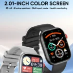 LC88 2 inch Square Screen BT Call Smart Watch, Heart Rate / Blood Pressure / Blood Oxygen / Sleep Monitoring - Image 2
