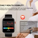 LC88 2 inch Square Screen BT Call Smart Watch, Heart Rate / Blood Pressure / Blood Oxygen / Sleep Monitoring - Image 7