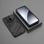 Punk Armor 2 in 1 PC + TPU Phone Case with Holder, For Xiaomi 15 Pro 5G - Image 2