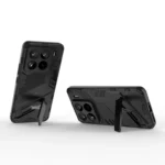 Punk Armor 2 in 1 PC + TPU Phone Case with Holder, For Xiaomi 15 Pro 5G - Image 4