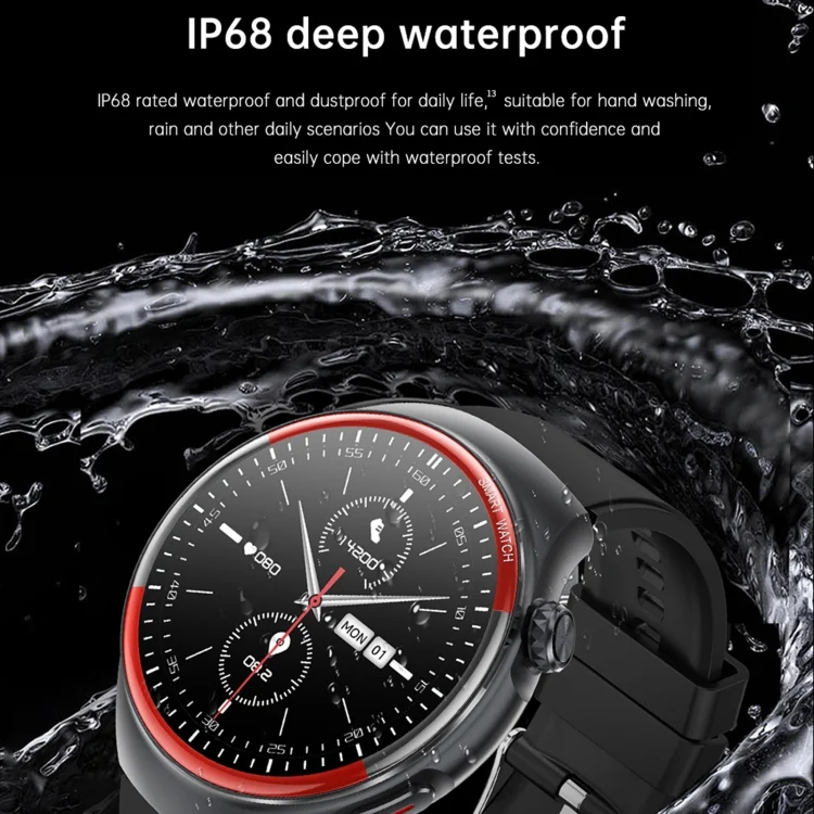 EDA0073706_B4.webp T82 1.43 inch Round Screen BT Call Smart Watch, Heart Rate / Blood Pressure / Blood Oxygen / Sleep / Blood Sugar / HRV / Metope / SOS - Image 5