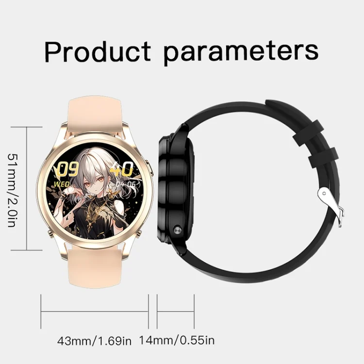 EDA0073729_B10.webp X17 mini 1.27 inch IP67 Waterproof 2 in 1 Bluetooth Earphone Smart Watch - Image 11