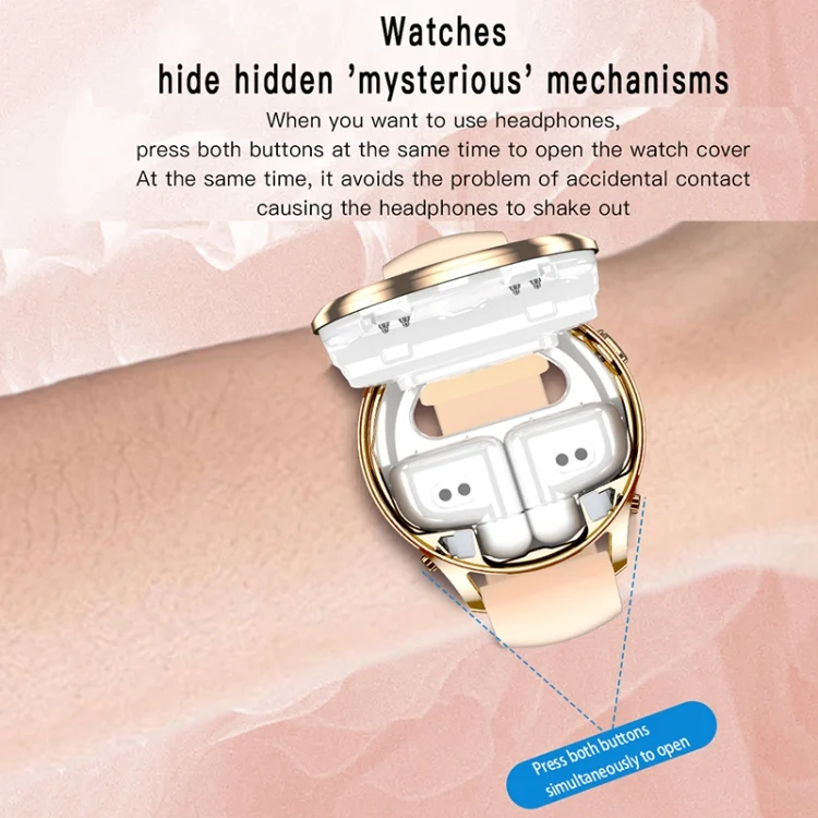 EDA0073729_B11.webp X17 mini 1.27 inch IP67 Waterproof 2 in 1 Bluetooth Earphone Smart Watch - Image 12