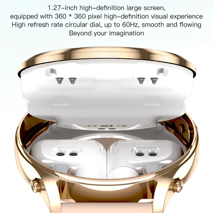 EDA0073729_B2.webp X17 mini 1.27 inch IP67 Waterproof 2 in 1 Bluetooth Earphone Smart Watch - Image 3