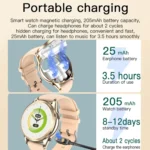X17 mini 1.27 inch IP67 Waterproof 2 in 1 Bluetooth Earphone Smart Watch - Image 6