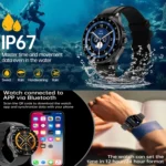 X20 1.43 inch IP67 Waterproof 2 in 1 Bluetooth Earphone Smart Watch - Image 6