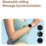 CY19 1.32 inch AMOLED Screen Silicone Strap Smart Watch, Blood Oxygen/Blood Pressure/Heart Rate - Image 7
