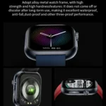 ET587 1.95 inch AMOLED Screen Smart Watch, ECG Electrocardiogram/Blood Sugar Monitoring - Image 4