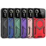Large Window MagSafe Holder Phone Case, For OPPO A17 - Image 2