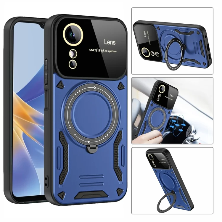EDA007377806A_2.webp Large Window MagSafe Holder Phone Case, For OPPO A17 - Image 3