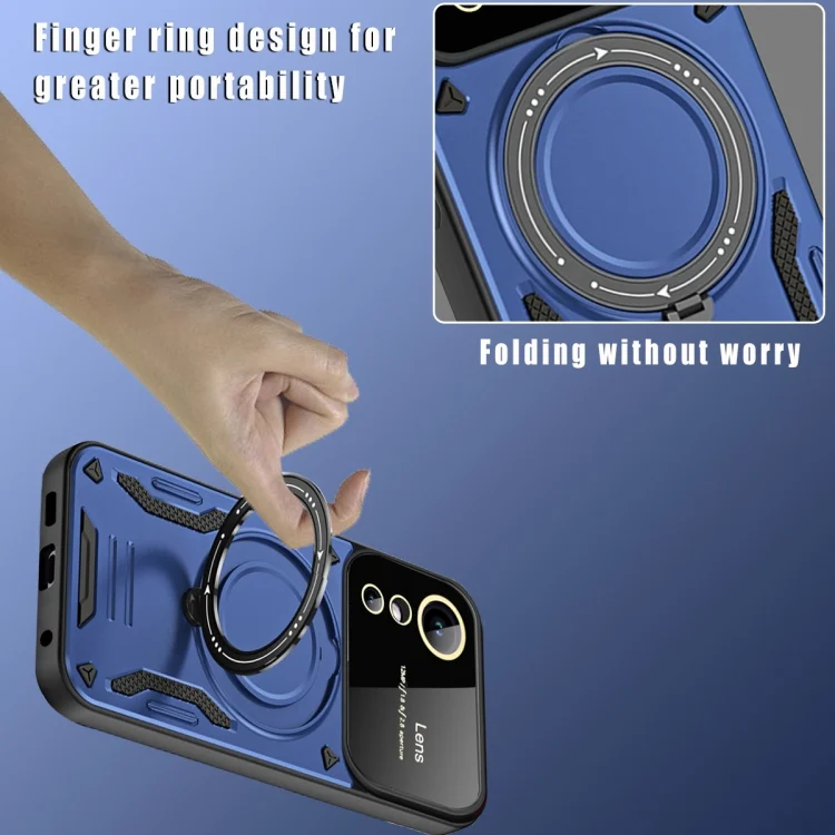 EDA007377806A_6.webp Large Window MagSafe Holder Phone Case, For OPPO A17 - Image 7