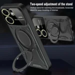 Large Window MagSafe Holder Phone Case, For OPPO Reno13 F 4G / 5G, For OPPO Reno12 Pro Global, For OPPO Reno12 Global - Image 4